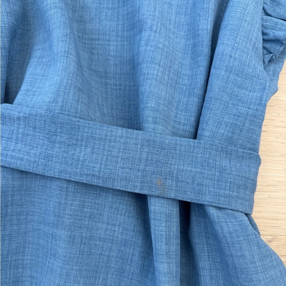 Joy Joy Ruffles Layered Denim Dress - Picture 4 of 4